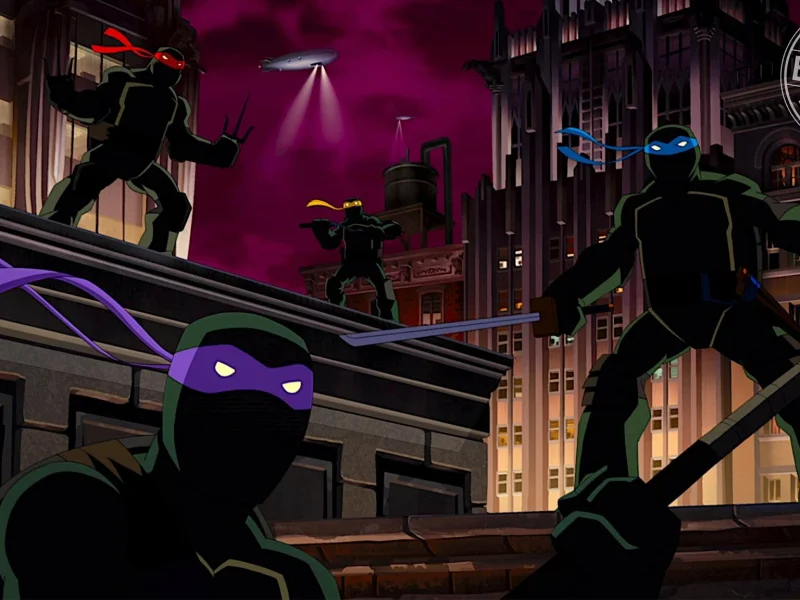 Кадр 3 из Бэтмен против Черепашек-ниндзя  (2019)