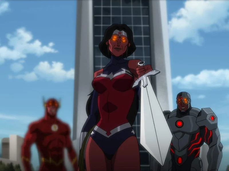 Кадр 2 из Лига Справедливости против Юных Титанов  (2016)